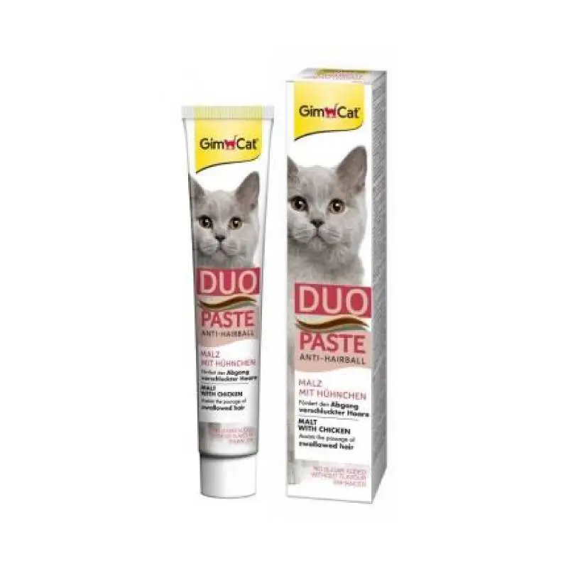 Gimcat  麥芽+雞肉去毛球膏50g